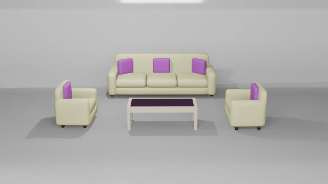 Комплект Кресло FBX и OBJ 3D Модель .c4d .max .obj .3ds .fbx .stl .blend