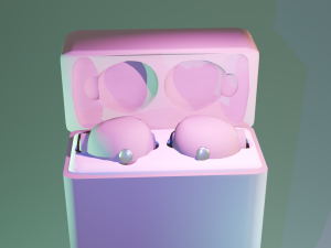 New wireless headphones 3D Model
