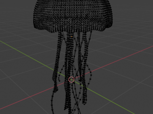 Beautiful jellyfish 3D Model