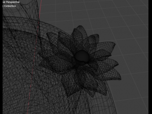 Cactus with flowers 3D मॉडल