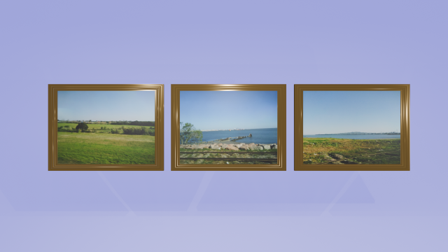 Landscape painting of Montevideo Uruguay 3D Model .c4d .max .obj .3ds .fbx .stl .blend 