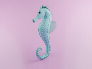 Sea horse 3D Model