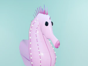 Sea horse 3D Model
