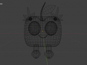 Apple character 3D 模型