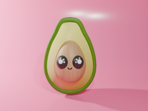 Kawaii character Modelo 3D