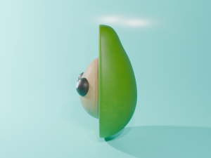 Kawaii character 3D Model