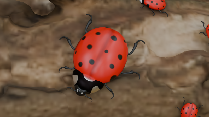 San antonio insect Model 3D .c4d .max .obj .3ds .fbx .stl .blend 