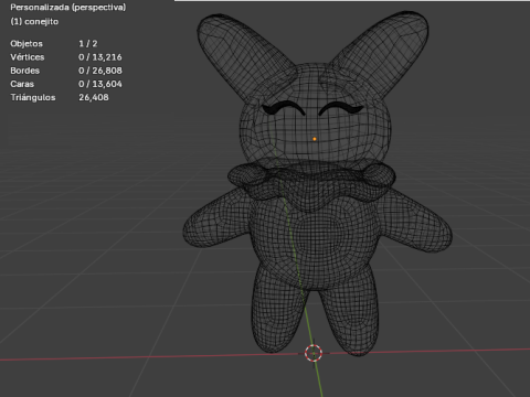 Kawaii Rabbit Cute Stylized Game Ready Textures 3D 모델