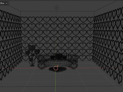 Cute Heart Scene- Solcito3D Modello 3D