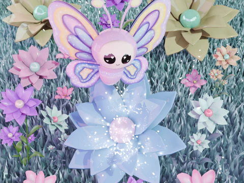 Jardim 3D FBX Modelo 3D