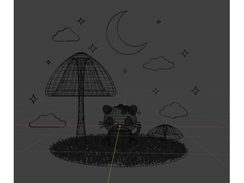 Lindo gato 3D Model 3D