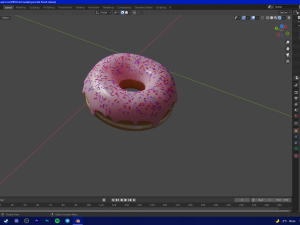 donut 3D Модель