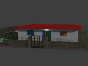 房子 3D 模型