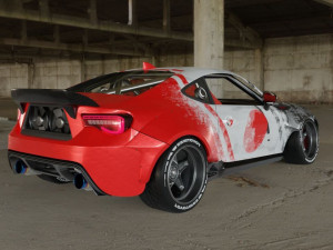 subaru brz 3D Модель