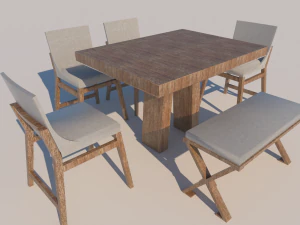 dining table 3D Model