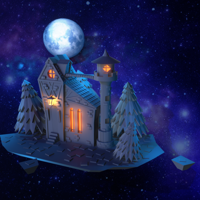 house CG 텍스쳐 .c4d .max .obj .3ds .fbx .stl .blend