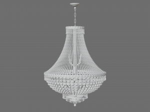 3d chandelier light 3D-Modell
