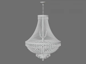 Luce del lampadario 3D Modello 3D