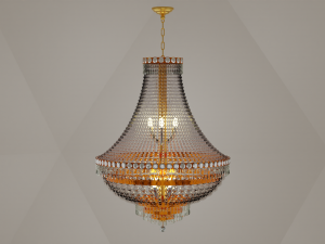 3d chandelier light 3D-Modell