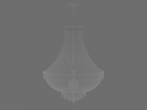 3d chandelier light 3D-Modell