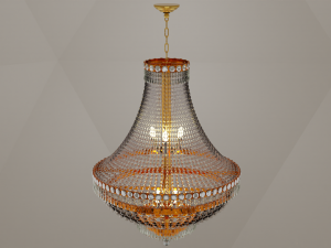 3d chandelier light 3D-Modell