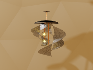 3d chandelier light Model 3D