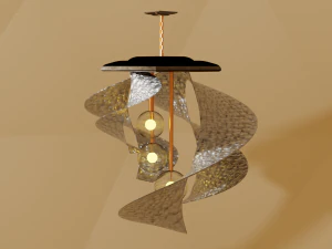 3d chandelier light 3D Model