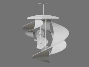 3d chandelier light Modello 3D