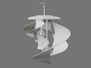 3d chandelier light 3D Model