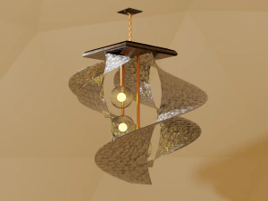 3d chandelier light 3D Model