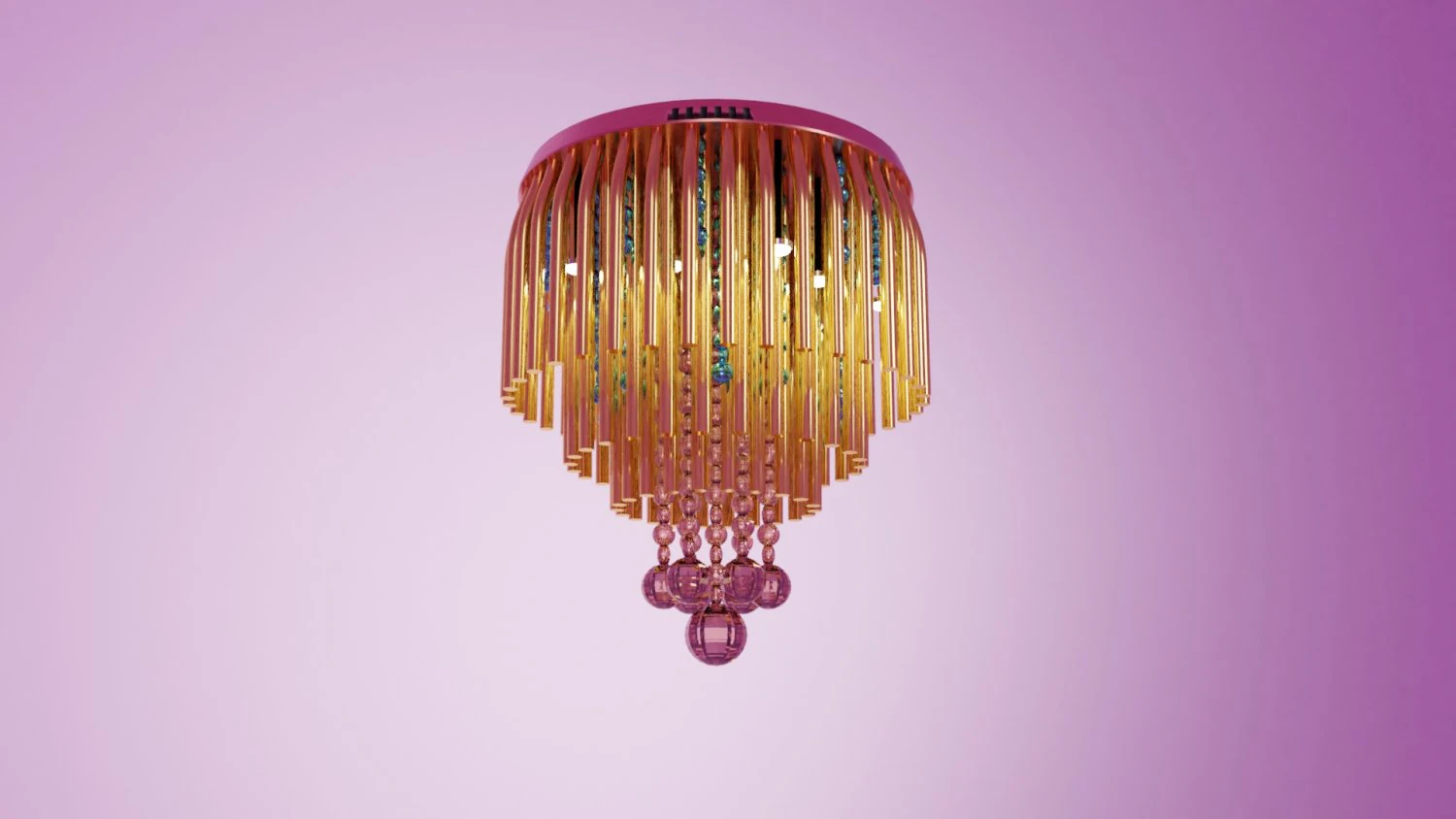 3d chandelier light 3D Model .c4d .max .obj .3ds .fbx .stl .blend 