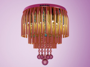3d chandelier light 3D 模型