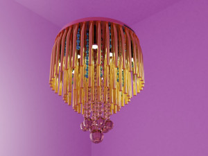 3d chandelier light 3D 模型