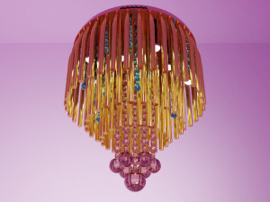 3d chandelier light 3D 模型