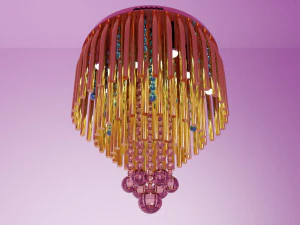 3d chandelier light 3D Model