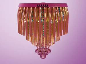 3d chandelier light 3D Model