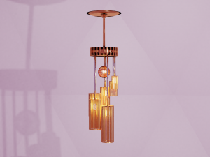 chandelier light 3D Модель