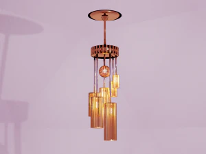 chandelier light 3D Model