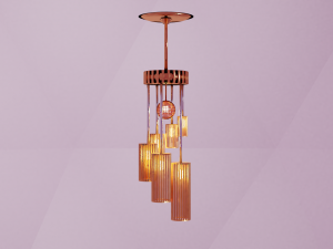 chandelier light 3D Модель