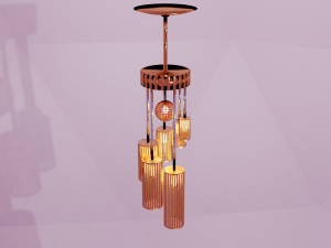 chandelier light 3D Модель