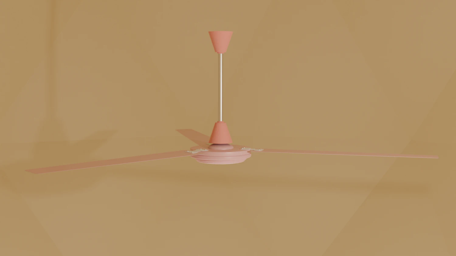 ceiling fan 3D Model .c4d .max .obj .3ds .fbx .stl .blend 