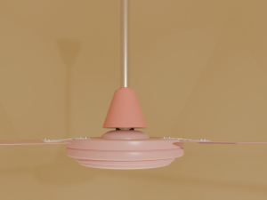 ceiling fan Model 3D