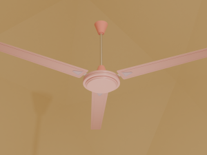 ceiling fan Model 3D