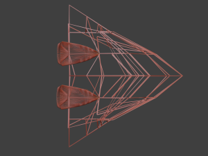 3D Spaceship model Model 3D