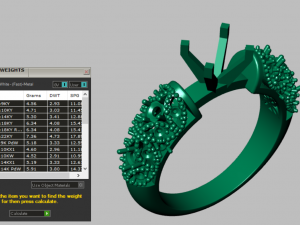 solitaire ring 3D Model