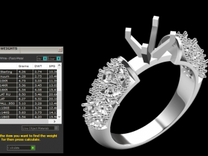 solitaire ring 3D Model