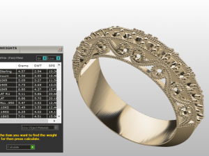 solitaire ring 3D Model