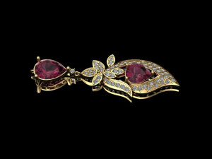 womens pendant 3D Model