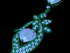womens pendant 3D Model