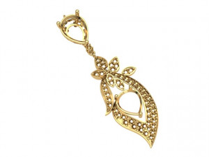 womens pendant 3D Model